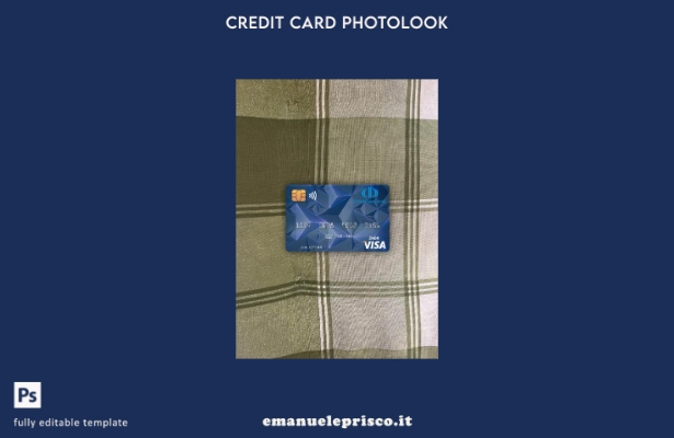 stile verificato Guinea Equatoriale Modello frontale photolook della carta di de